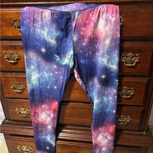 Galaxy Print Leggings